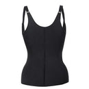 Colete Cinta Modeladora Dupla Compressão Redutor de Medidas Zíper Colchete